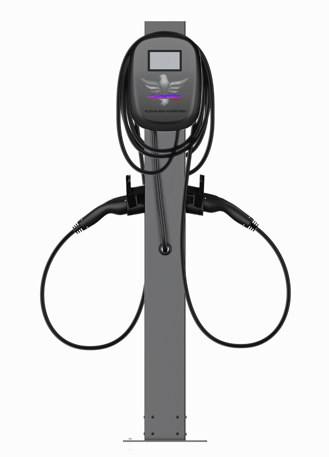 Commercial 48 Amps J1772 Charger Station CYBERNER AMERICA - Image 2