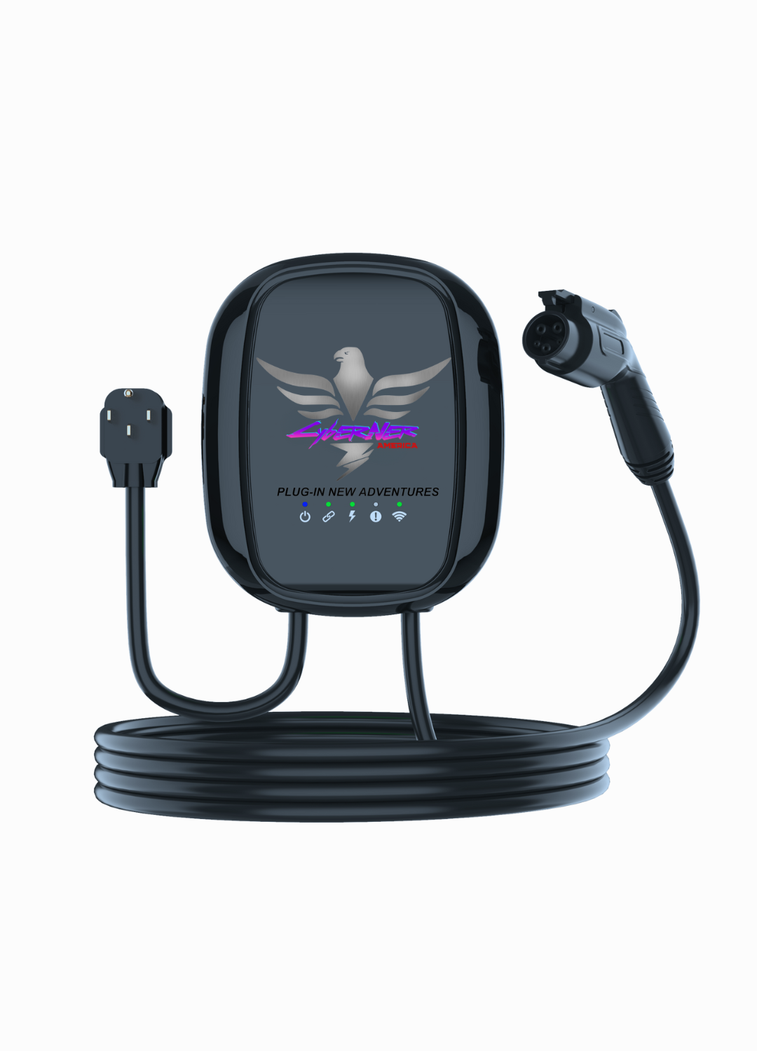 Commercial 48 Amps J1772 Charger Station CYBERNER AMERICA