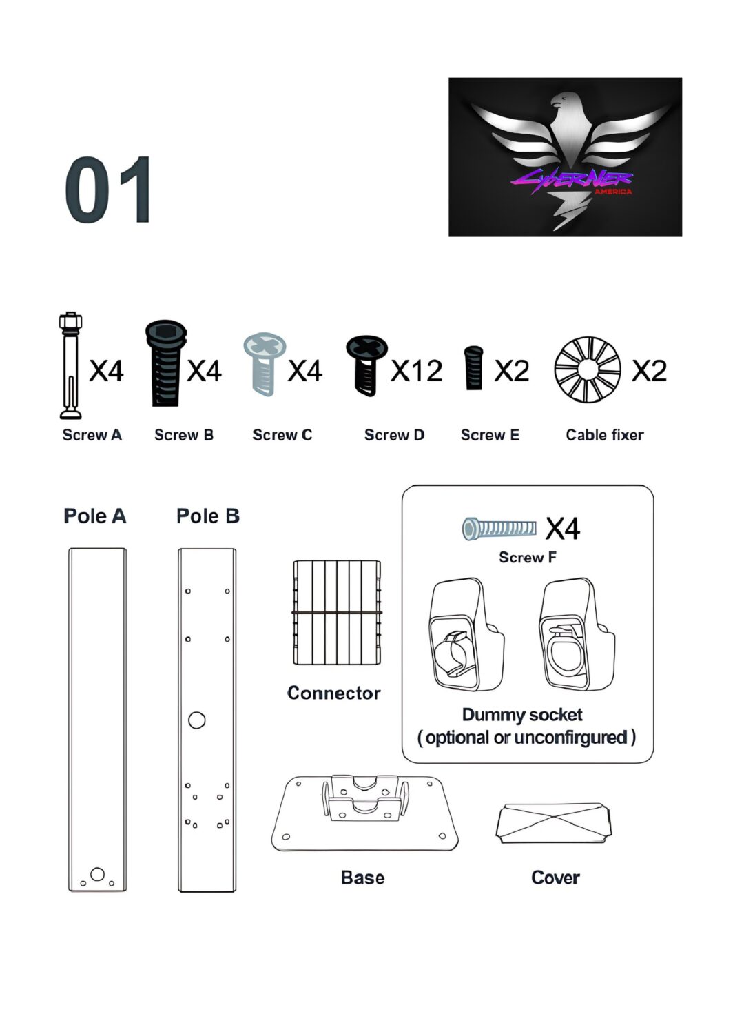 Mounting Pole for Charging Station - Image 3