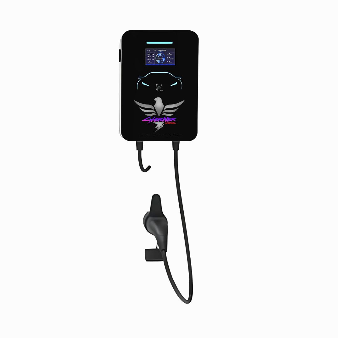 Commercial CYBERNER AMERICA Charger Station 48 Amps RFID - Image 3