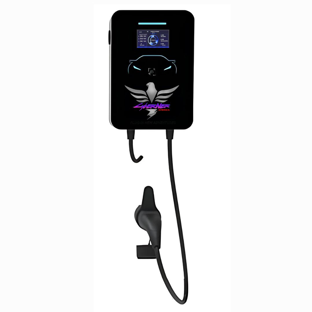 Commercial CYBERNER AMERICA Charger Station 48 Amps RFID