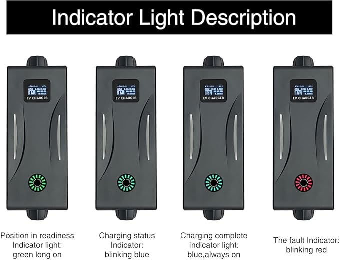 Portable EV Charger 16 A Current Delay 240V J1722 Electric Charger NEMA14-50 - Image 9