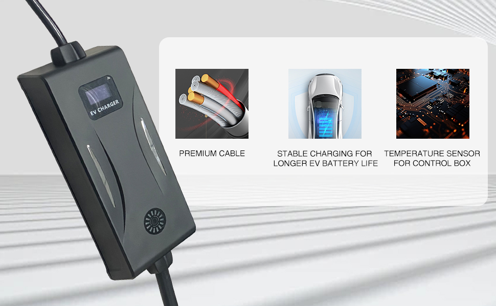 Portable EV Charger 16 A Current Delay 240V J1722 Electric Charger NEMA14-50 - Image 4