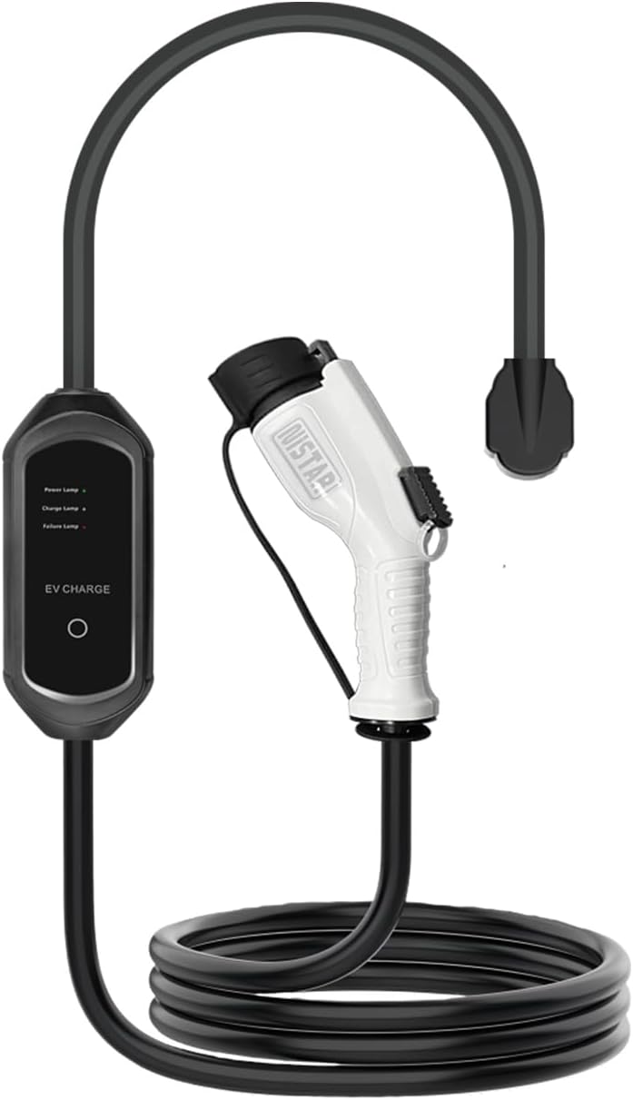Portable Level 2 EV Charger, 32A Adjustable Current Delay 240V J1722 Fast Electric Charger NEMA14-50 - Image 2