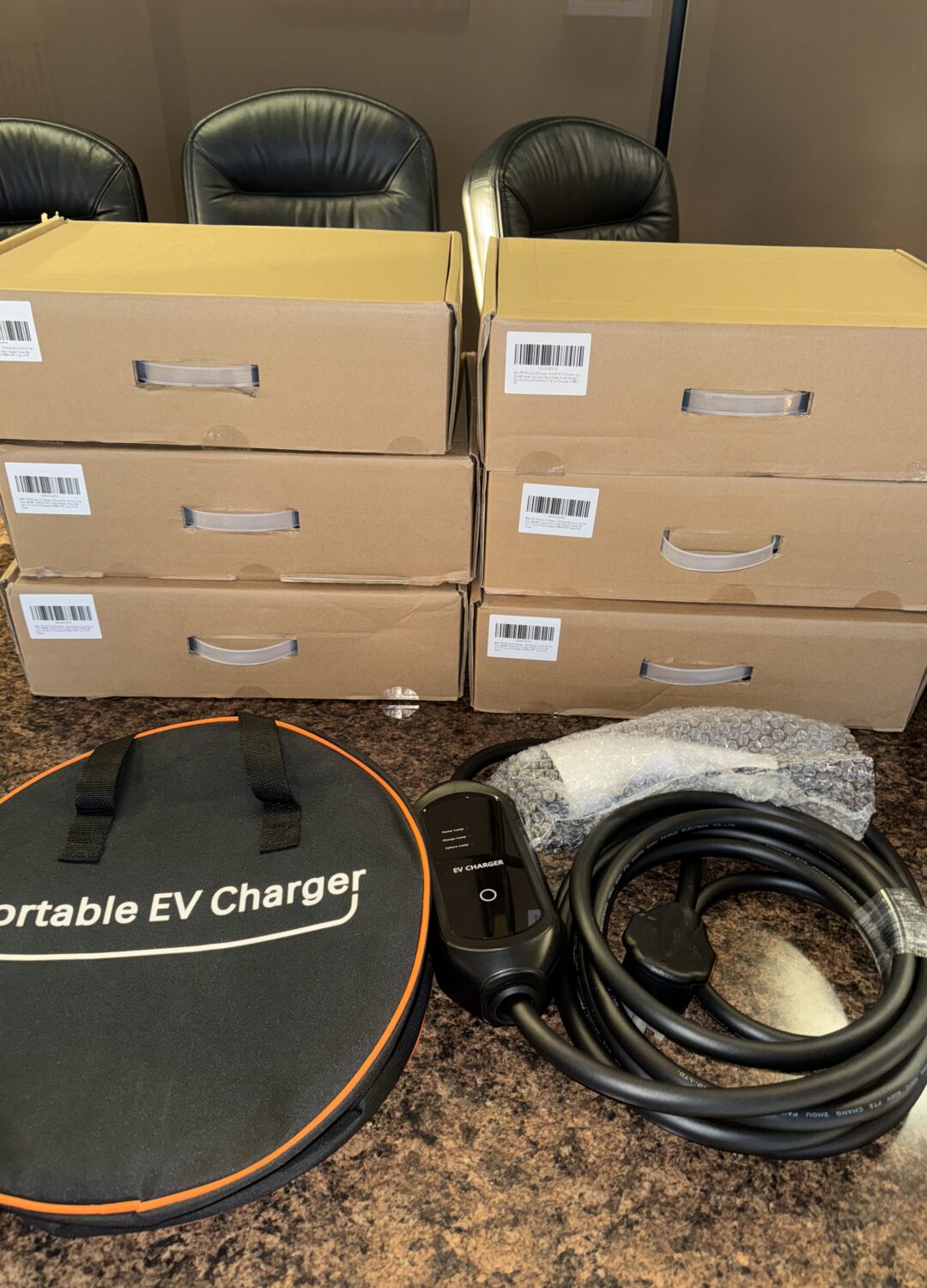 Portable Level 2 EV Charger, 32A Adjustable Current Delay 240V J1722 Fast Electric Charger NEMA14-50 - Image 3
